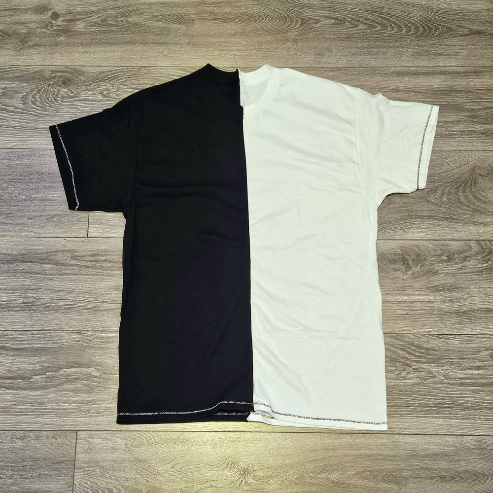 Black and White Men's Shirt